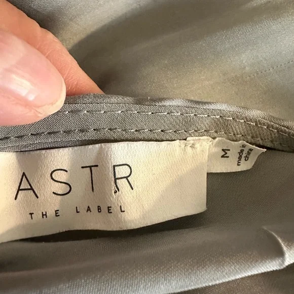 ASTR The Label Marin Dolman Satin Dress - Picture 3 of 4